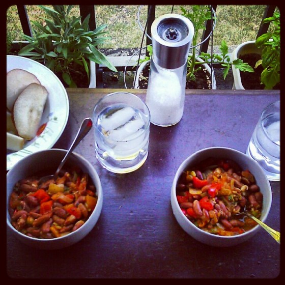 Sage and Basil Chili